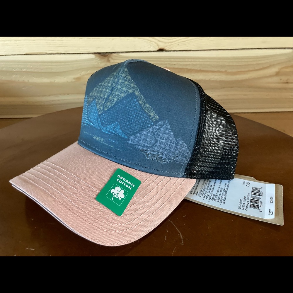 NWT Prana La Viva trucker hat